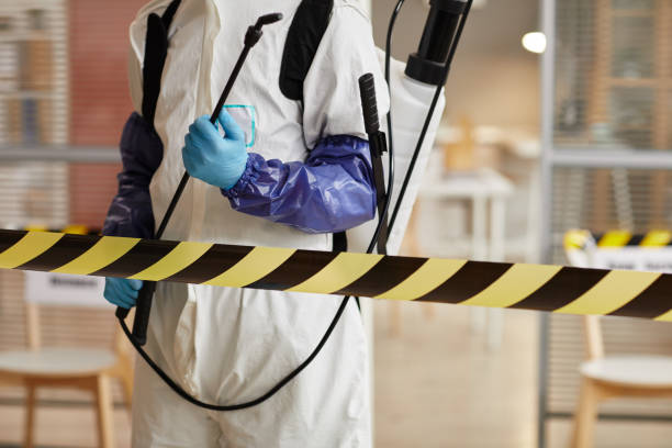 Professional Blood Cleanup technician working in Waverly, IL